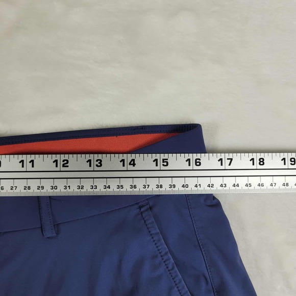 Men's Blue Athletic Shorts - Picture 2 of 10